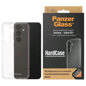PanzerGlass HardCase with D3O® Bio and Military Grade certification for Samsung Galaxy S24+ - transparenteng