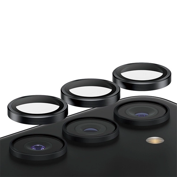 PanzerGlass Hoops Camera Protection for Samsung Galaxy S24 / S23 / S23+ - with black frameeng
