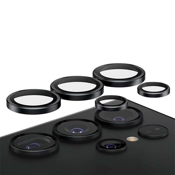 PanzerGlass Hoops Camera Protection for Samsung Galaxy S24 Ultra - with Black Frameeng