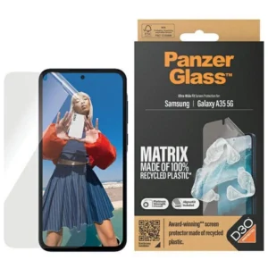 PanzerGlass Matrix Ultra-Wide Fit foil with positioner for Samsung Galaxy A35 5Geng