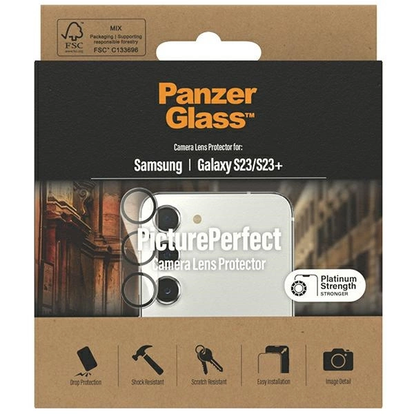 PanzerGlass Picture Perfect camera protection for Samsung Galaxy S23 / S23+eng
