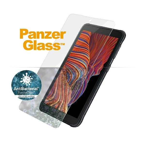 167808_2 PanzerGlass E2E Pro Regular antibacterial tempered glass for Samsung Galaxy Xcover 5eng