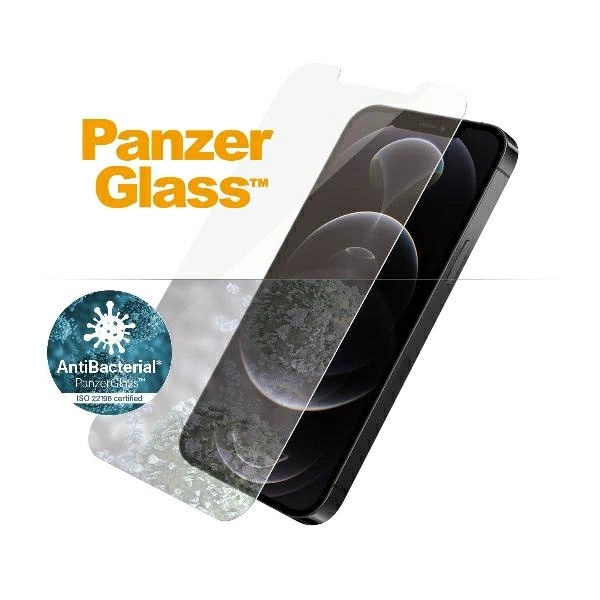 PanzerGlass Pro Standard Super+ antibacterial tempered glass for iPhone 12 / 12 Proeng