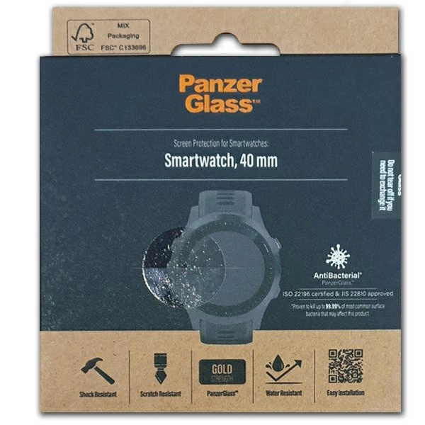 PanzerGlass SmartWatch screen protection for 40mm smartwatcheseng