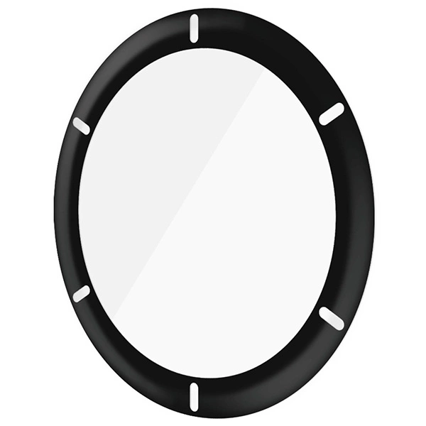 PanzerGlass SmartWatch screen protection for Garmin Venu 2 / Venu 2 Plus / Vivoactive 4 smartwatches - with black frameeng