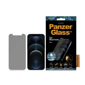 PanzerGlass Standard Super+ antibacterial privacy tempered glass for iPhone 12 Pro Maxeng
