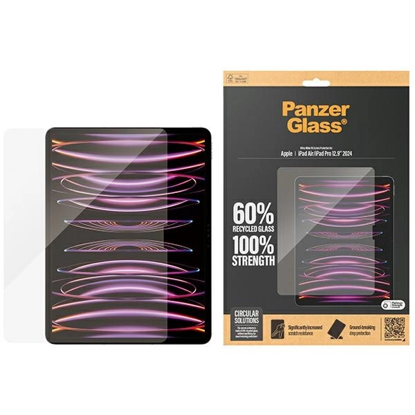 PanzerGlass Ultra-Wide Fit tempered glass for iPad Air 12.9" 2024 / iPad Pro 2024 12.9"eng