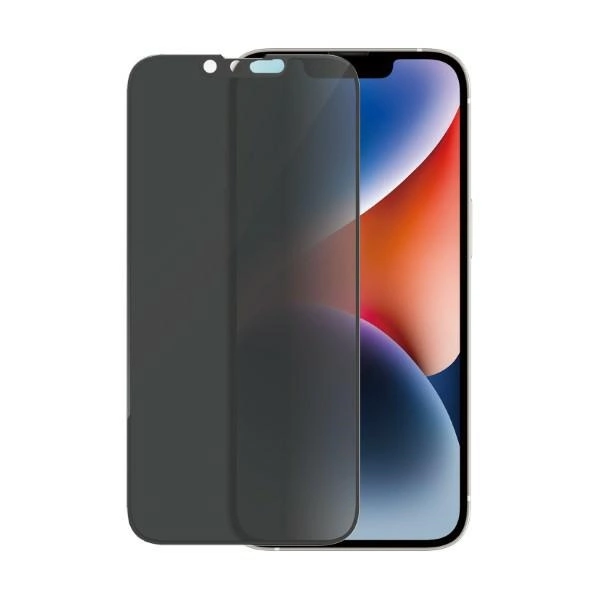 PanzerGlass Ultra-Wide Fit Tempered Glass Antibacterial Privacy for iPhone 14/13 Pro/13eng