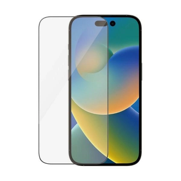 PanzerGlass Ultra-Wide Fit antibacterial tempered glass with glare filter and positioner for iPhone 14 Proeng