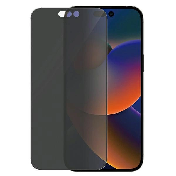 PanzerGlass Ultra-Wide Fit Tempered Glass Antibacterial Privacy with Positioner for iPhone 14 Pro Maxeng