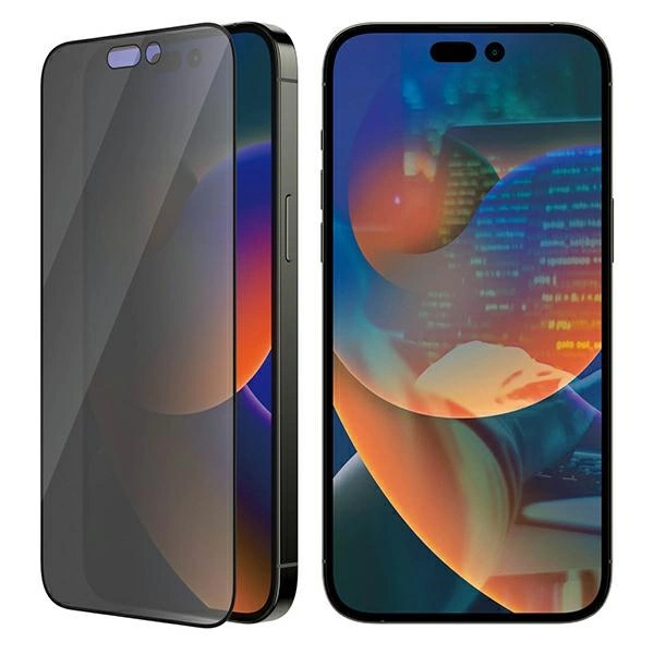 PanzerGlass Ultra-Wide Fit Tempered Glass Antibacterial Privacy with Positioner for iPhone 14 Pro Maxeng