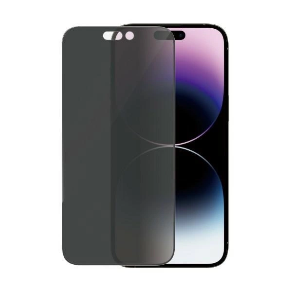 PanzerGlass Ultra-Wide Fit Antibacterial Privacy Tempered Glass for iPhone 14 Pro Maxeng