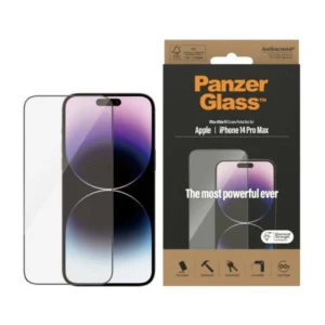 PanzerGlass Ultra-Wide Fit antibacterial tempered glass for iPhone 14 Pro Maxeng