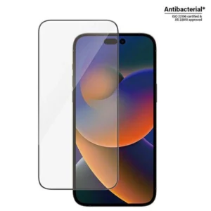 PanzerGlass Ultra-Wide Fit Antibacterial Tempered Glass with Positioner for iPhone 14 Pro Maxeng