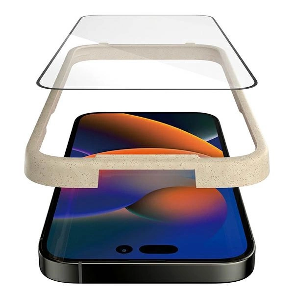PanzerGlass Ultra-Wide Fit Antibacterial Tempered Glass with Positioner for iPhone 14 Pro Maxeng
