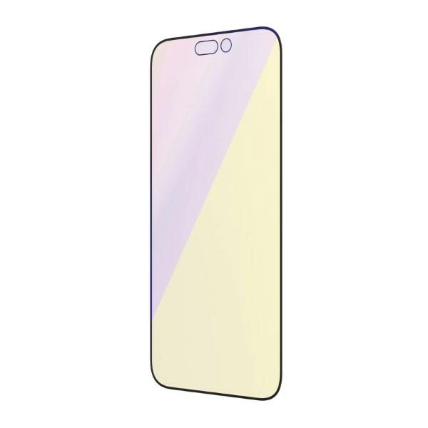 PanzerGlass Ultra-Wide Fit Antibacterial Tempered Glass with Blue Light Filter and Positioner for iPhone 14 Pro Maxeng