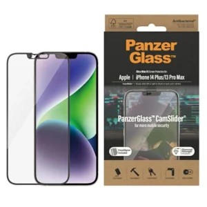 PanzerGlass Ultra-Wide Fit antibacterial tempered glass with camera cover and positioner iPhone 14 Plus / 13 Pro Maxeng