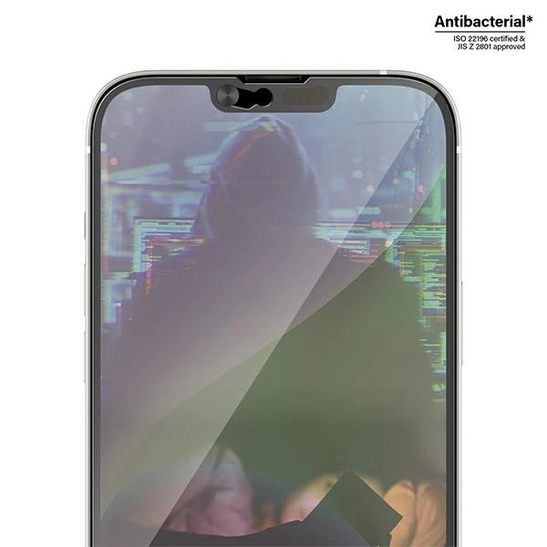 PanzerGlass Ultra-Wide Fit antibacterial tempered glass with camera cover and positioner iPhone 14 Plus / 13 Pro Maxeng