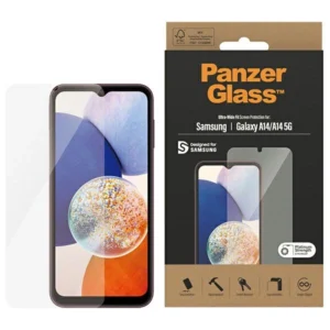 PanzerGlass Ultra-Wide Fit Tempered Glass for Samsung Galaxy A14 5G / A14eng