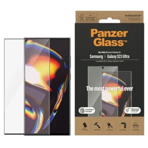PanzerGlass Ultra-Wide Fit Tempered Glass with Applicator for Samsung Galaxy S23 Ultraeng