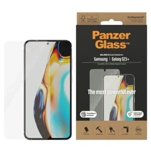 PanzerGlass Ultra-Wide Fit tempered glass with applicator for Samsung Galaxy S23+eng