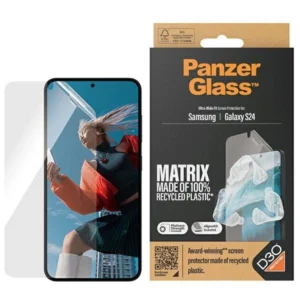 PanzerGlass Ultra-Wide Fit tempered glass with D3O® with applicator for Samsung Galaxy S24eng