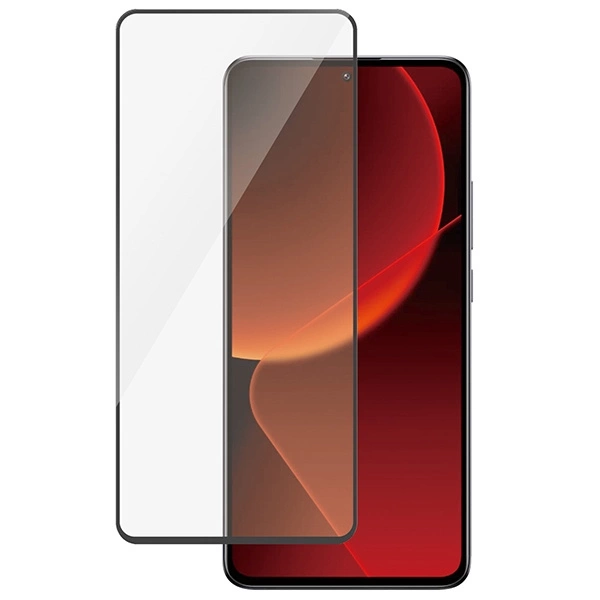 PanzerGlass Ultra-Wide Fit Antibacterial Tempered Glass for Xiaomi 13T / 13T Pro - With Black Frameeng