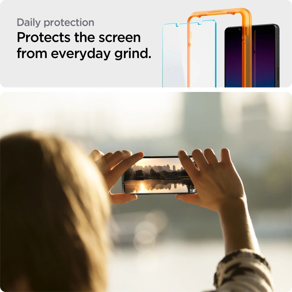 Spigen ALM Glas.tR tempered glass for Sony Xperia 1 VI - 2 pcs.eng
