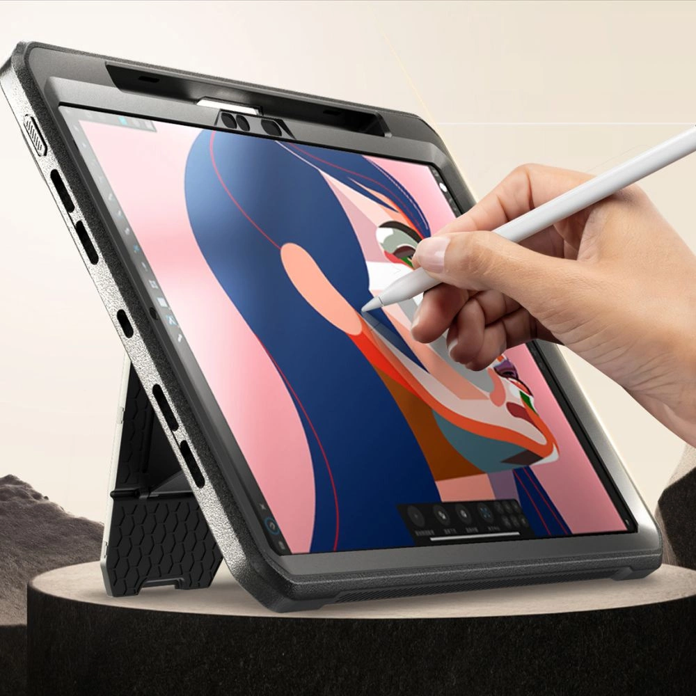 Supcase Unicorn Beetle Pro Case for iPad Pro 13" 2024 - Blackeng