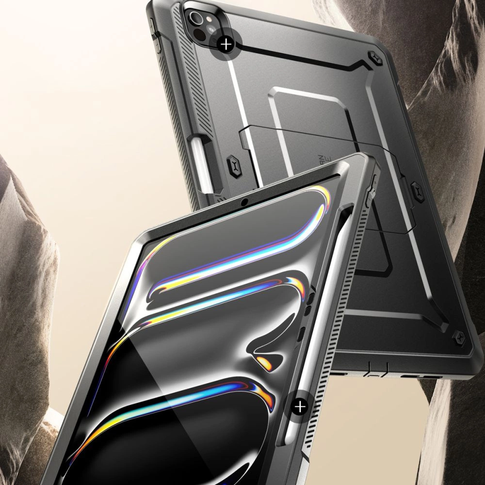 Supcase Unicorn Beetle Pro Case for iPad Pro 13" 2024 - Blackeng