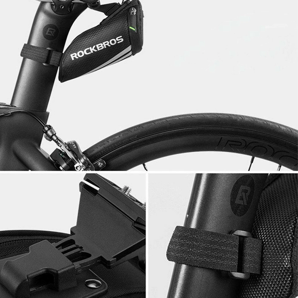 Rockbros C28 bicycle bag under the saddle - blackeng