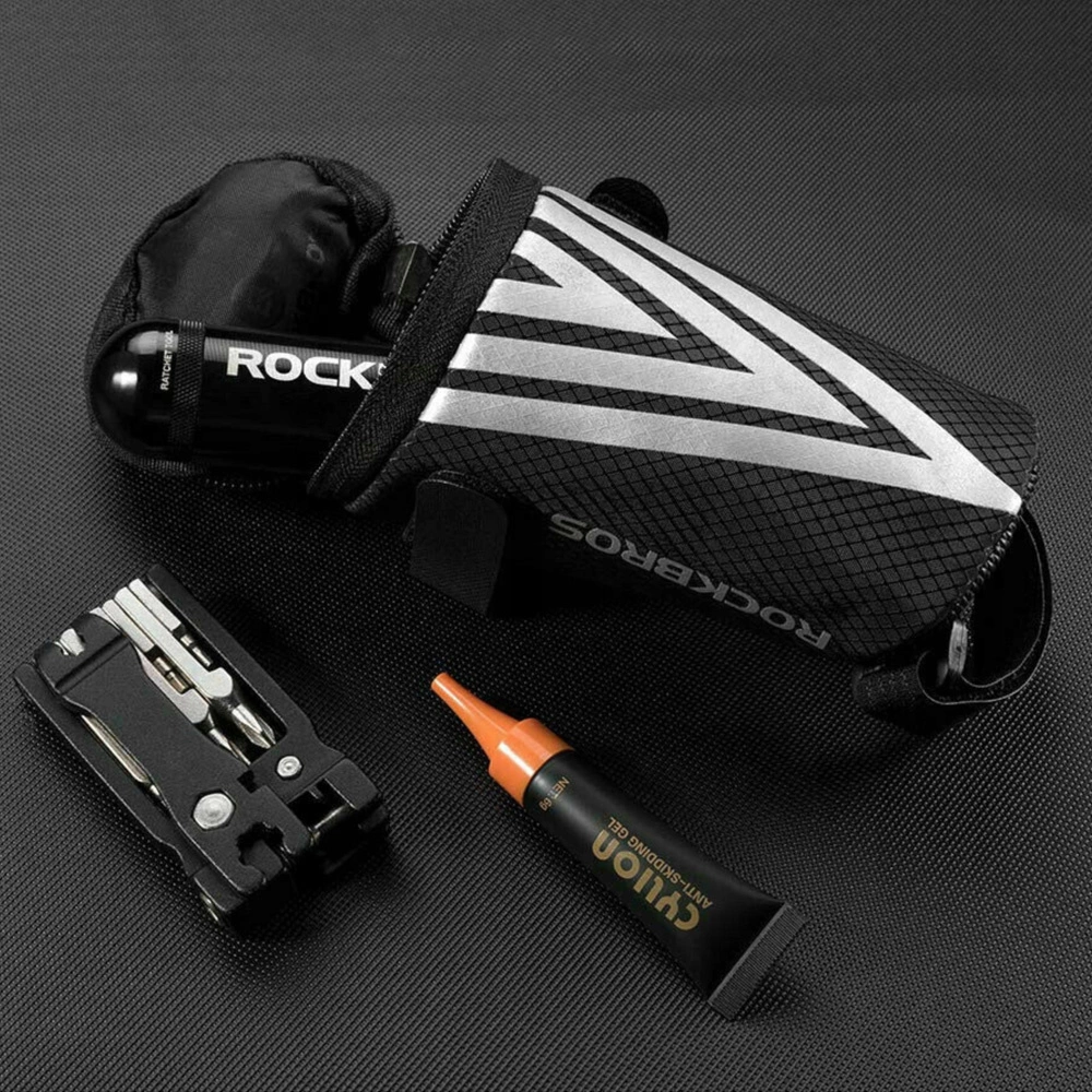 Rockbros C28 bicycle bag under the saddle - blackeng
