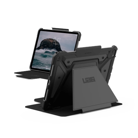 167931_2 UAG Metropolis SE case for iPad Pro 11" 2024 with Apple Pencil holder - blackeng