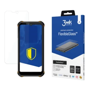Hybrid glass 3mk FlexibleGlass™ on Oukitel WP15eng