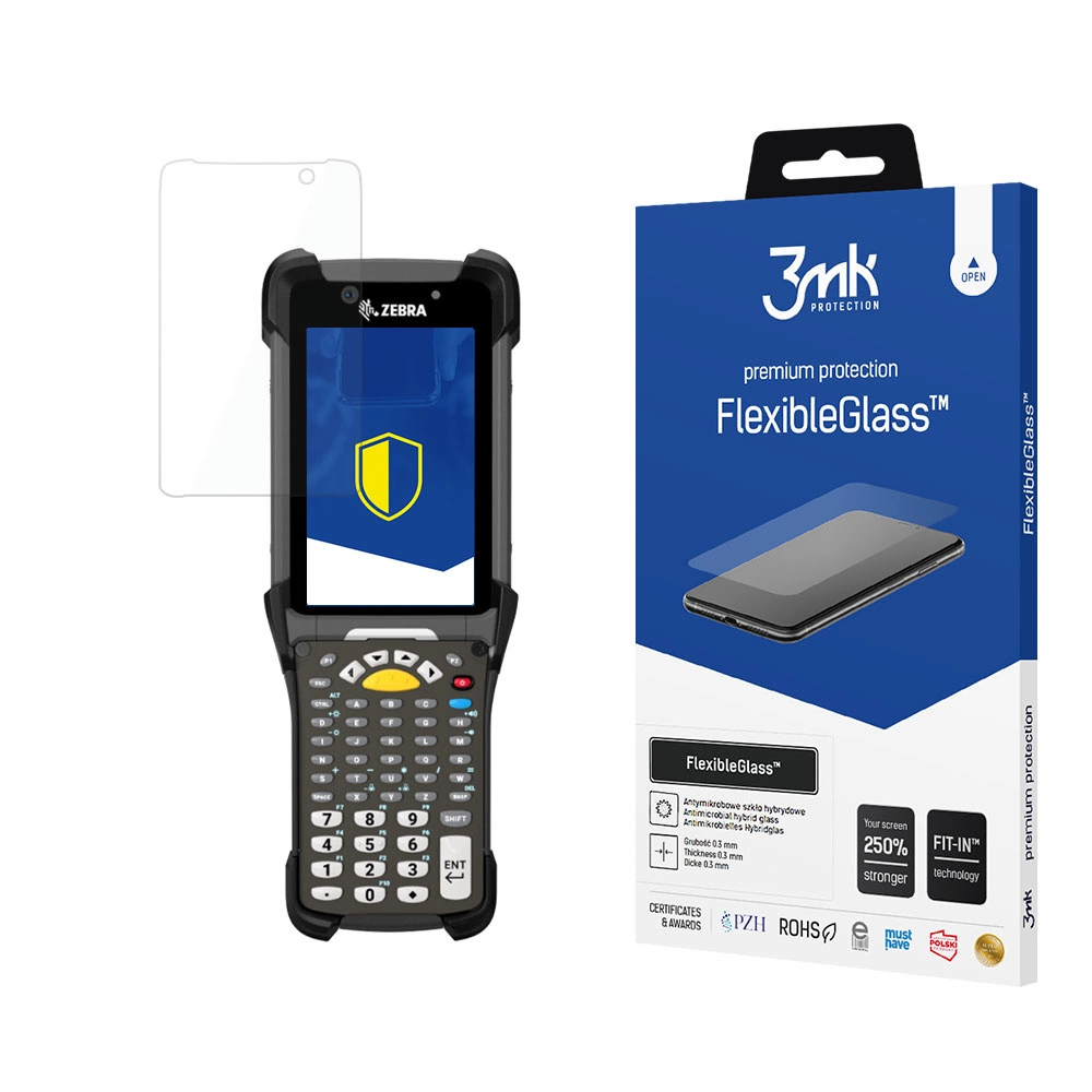 3mk FlexibleGlass™ hybrid glass for Zebra MC930B / MC9300eng