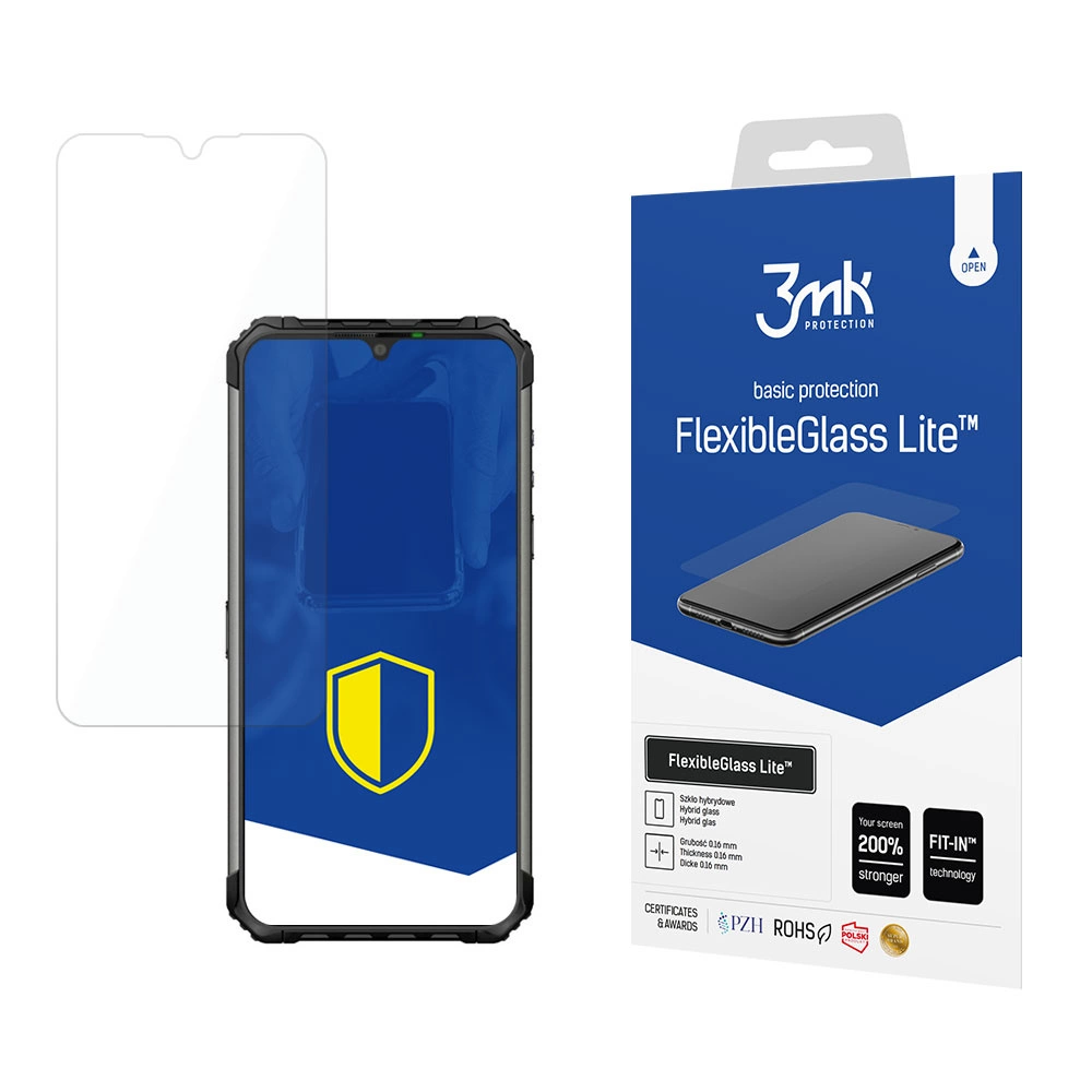 3mk FlexibleGlass Lite™ hybrid glass for Ulefone Armor 7/7eeng