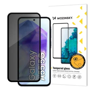 Wozinsky Privacy Glass Tempered Glass Privacy with Anti-spy Filter for Samsung Galaxy A55eng