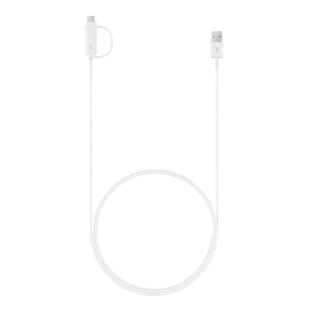 Samsung Combo EP-DG930DWEGWW Cable USB-A / micro USB - USB-C 1.5m - whiteeng