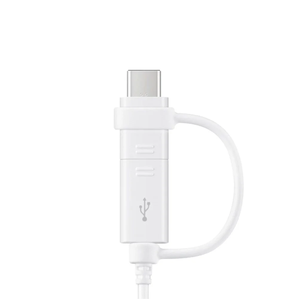 Samsung Combo EP-DG930DWEGWW Cable USB-A / micro USB - USB-C 1.5m - whiteeng