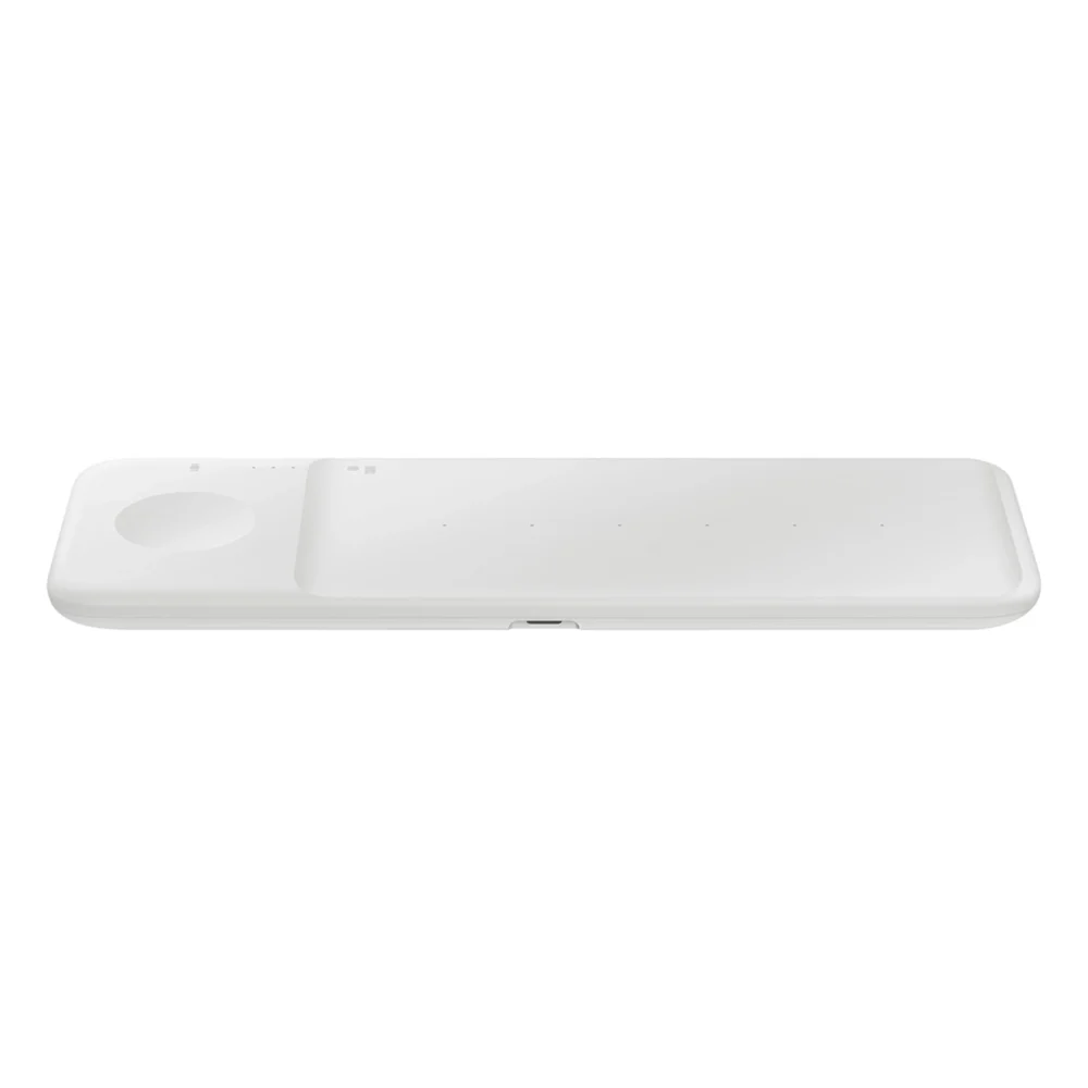 Samsung Trio EP-P6300TWEGEU 3in1 inductive charger for phone / Galaxy Watch / Buds - white + mains charger + cableeng
