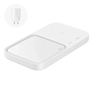 Samsung Wireless Charger Duo EP-P5400TWEGEU inductive charger 15W - white + mains charger + cableeng