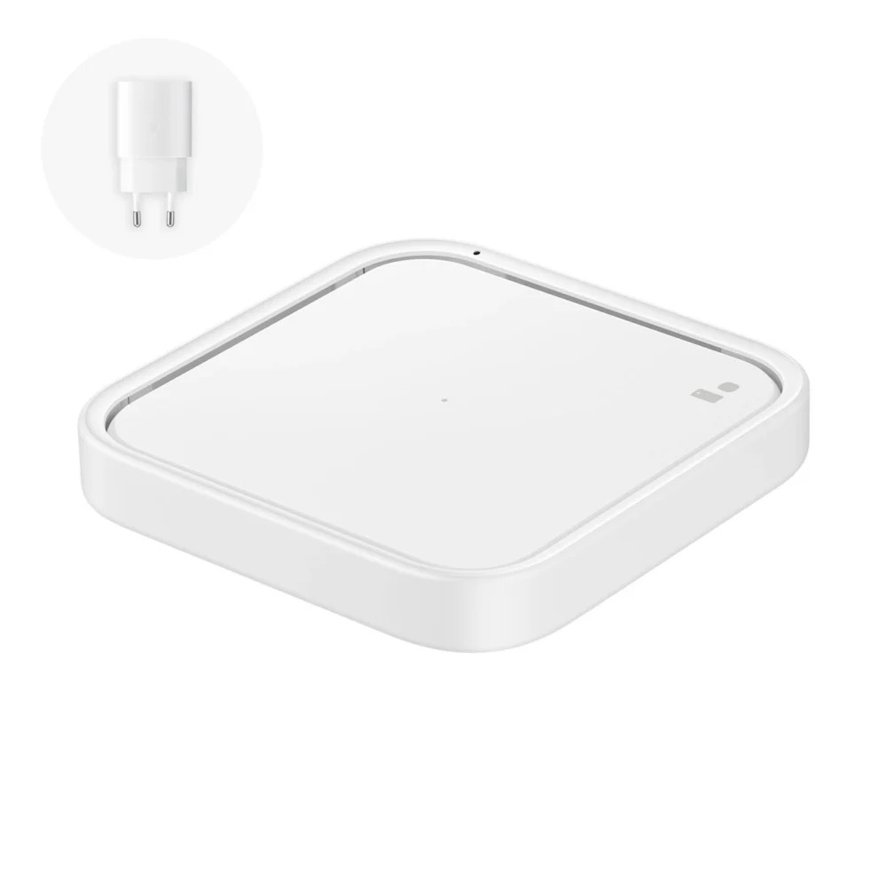 Samsung Wireless Charger Pad EP-P2400TWEGEU 15W inductive charger - white + mains chargereng