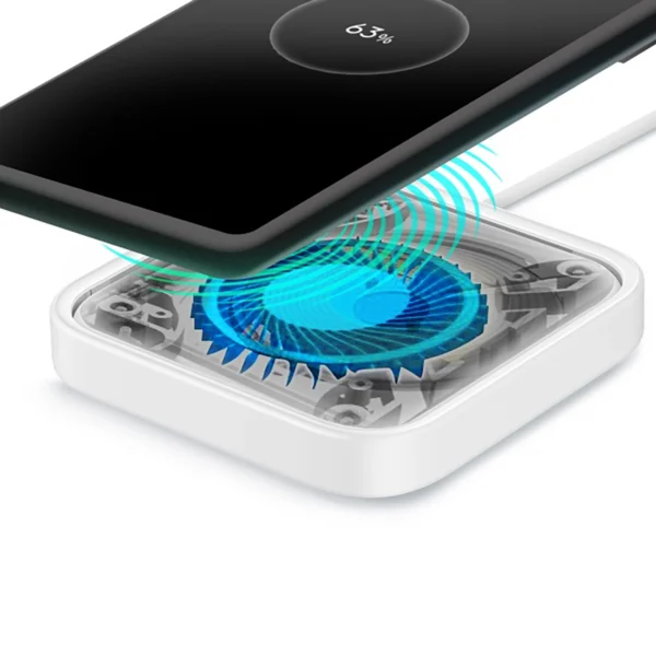 Samsung Wireless Charger Pad EP-P2400TWEGEU 15W inductive charger - white + mains chargereng