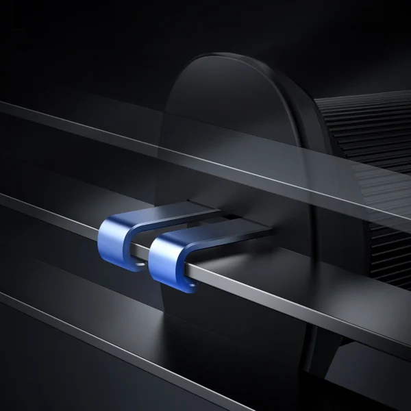 Baseus CW01 car holder for iPhone with 15W inductive charger for air vent - blackeng