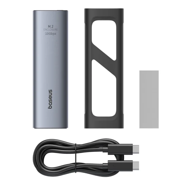 Baseus FlyJoy M.2 NVMe 10Gb/s SSD Caddy - Grayeng