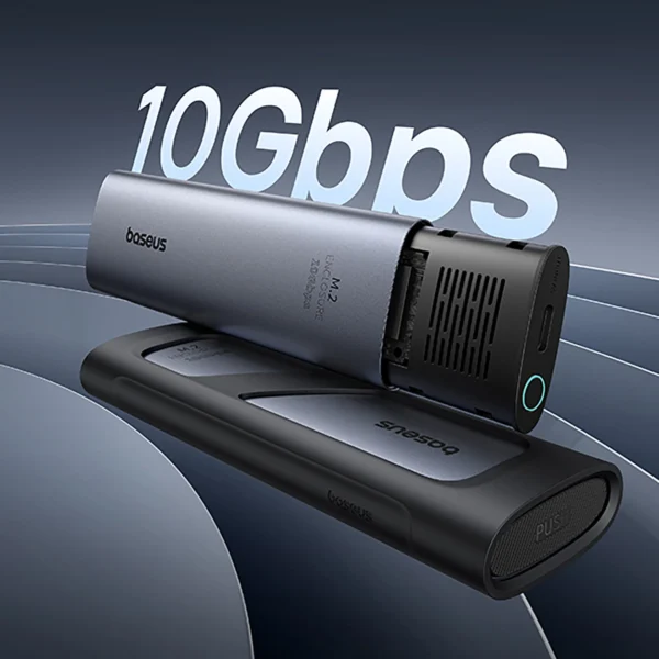 Baseus FlyJoy M.2 NVMe 10Gb/s SSD Caddy - Grayeng