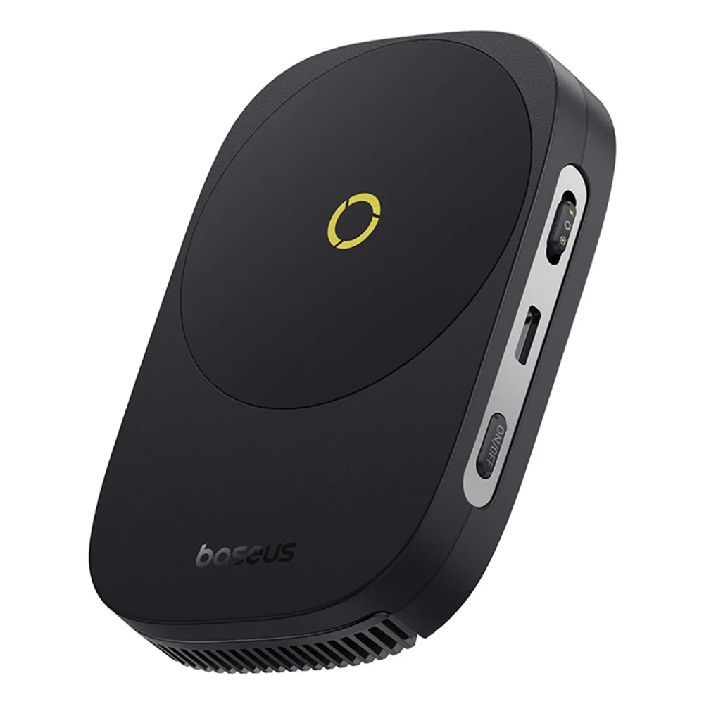 Baseus MagPro II smartphone cooling fan with 15W inductive charging and stand - blackeng