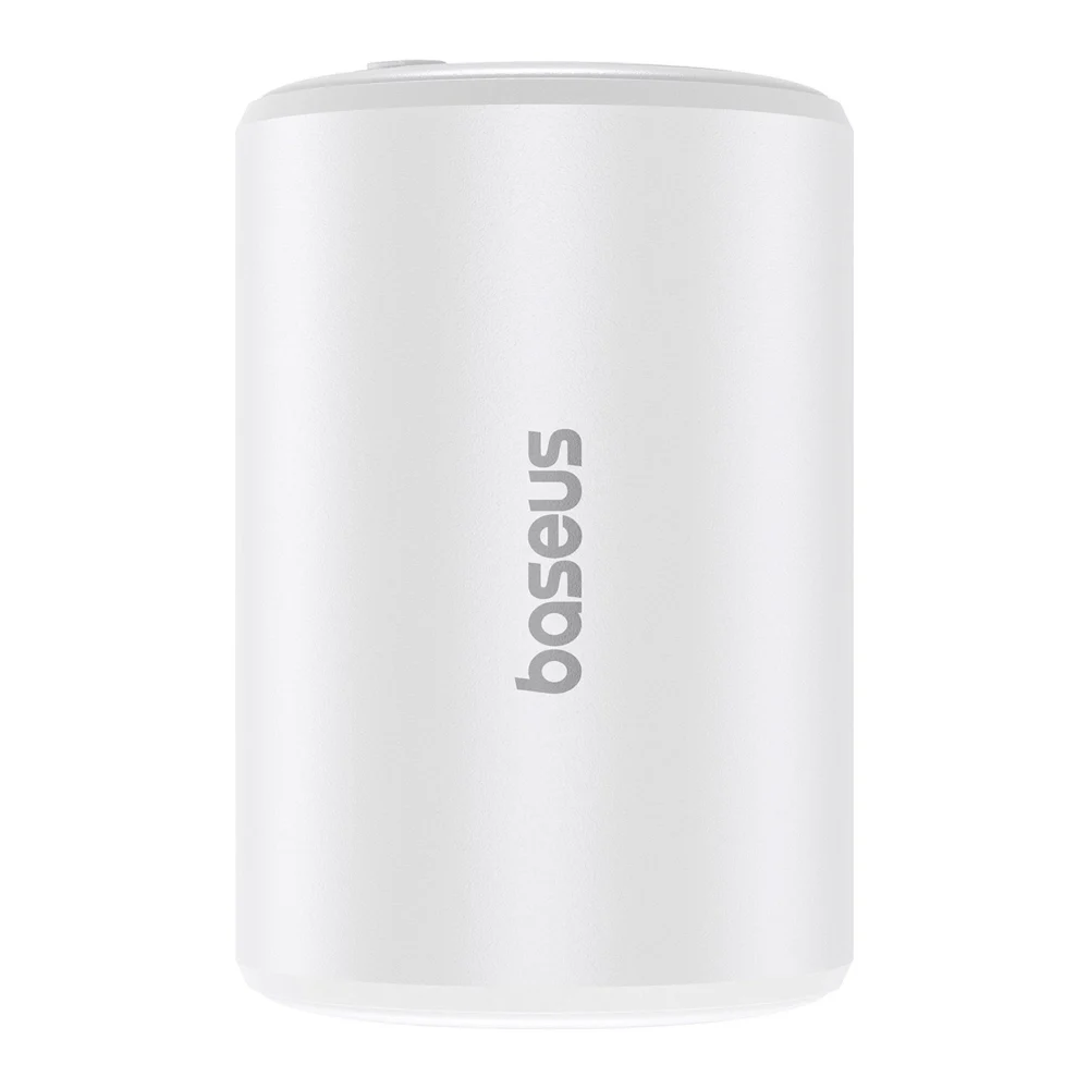 Baseus PocketGo Pro tourist pump with air deflation function and LED flashlight - whiteeng