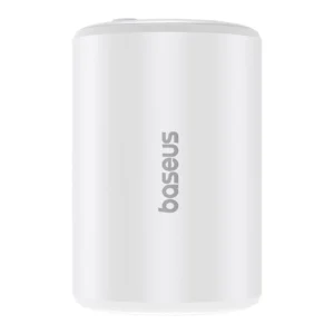Baseus PocketGo Pro tourist pump with air deflation function and LED flashlight - whiteeng