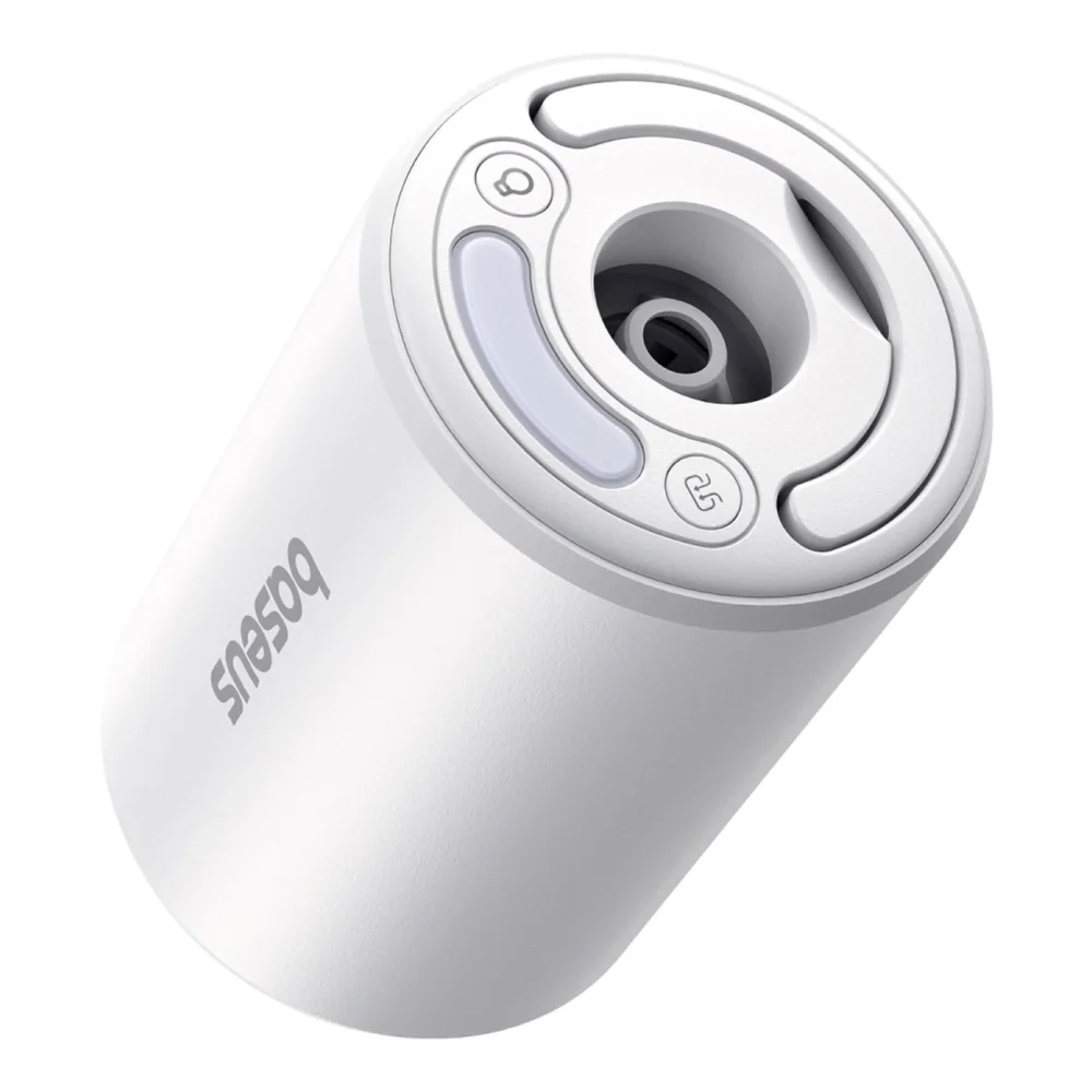 Baseus PocketGo Pro tourist pump with air deflation function and LED flashlight - whiteeng